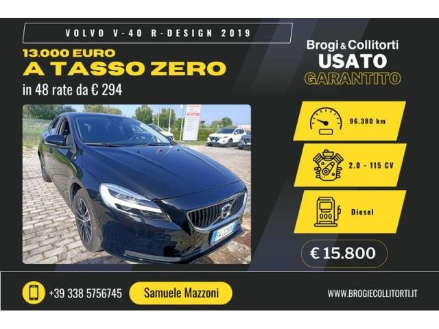 VOLVO V40 D2 R-design