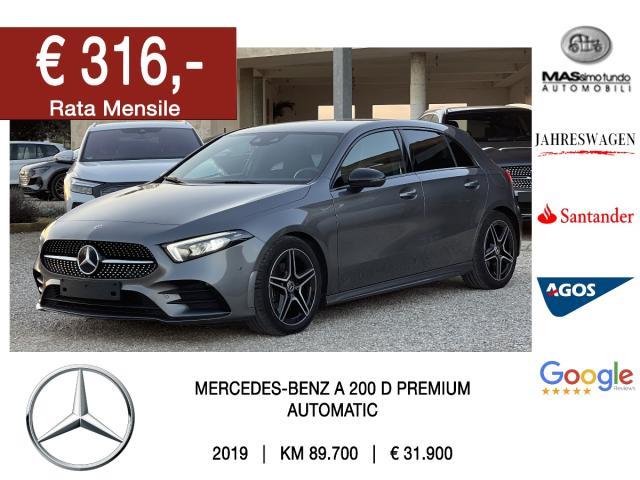 MERCEDES Classe A A 200 d Automatic Premium