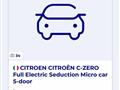 CITROEN C-ZERO Full Electric GUASTO: NON SI RICARICA