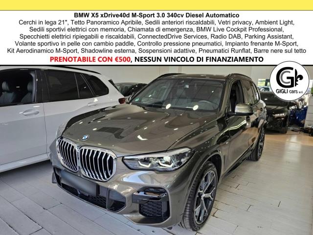 BMW X5 Xdrive 40d M-Sport Tetto cam Led msport m sport