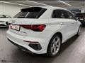 AUDI A3 SPORTBACK SPB 40 TFSI e S tronic S line edition