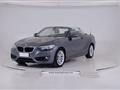 BMW SERIE 2 Serie 2 F23 Cabrio Diesel 218d Cabrio Advantage auto