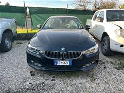 BMW SERIE 4 d Cabrio Luxury INCIDENTATA X COMMERCIANTI