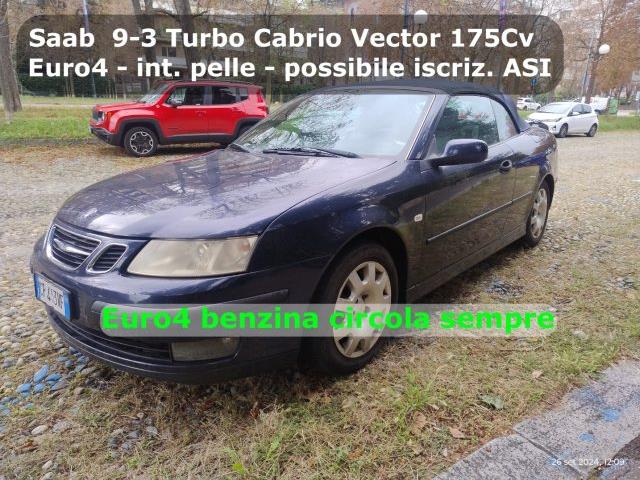 SAAB 9-3 Cabriolet 2.0 t Vector pochi km