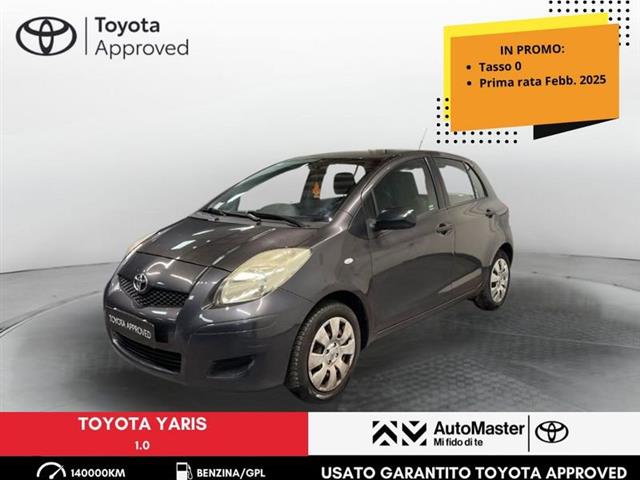 TOYOTA YARIS 1.0 5 porte Now GPL