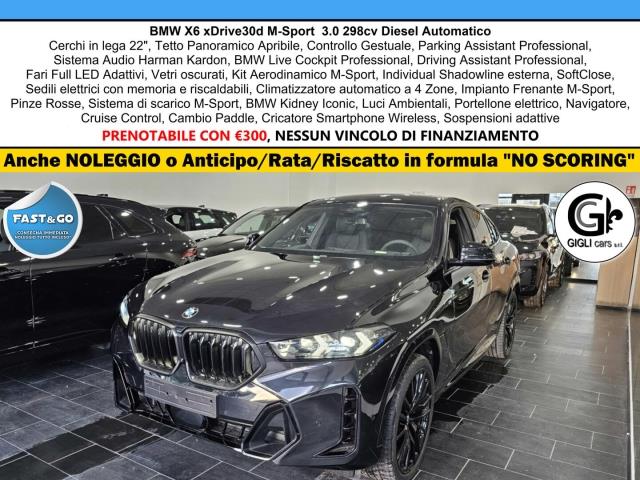 BMW X6 M-Sport C.22 Tetto Navi CAM360 HarmanKardon MSport