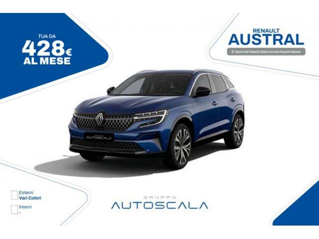 RENAULT AUSTRAL E-TECH HYBRID E-Tech Full Hybrid 200cv Iconic Esprit Alpine