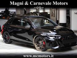 AUDI RS 3 SEDAN SPORTBACK|TETTO|B&O|SCARICO|BLACK PACK|19'|KEYLESS