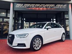 AUDI A3 SPORTBACK SBK 30 TDI S tronic  PELLE KEYLESS 17 GARANZIA