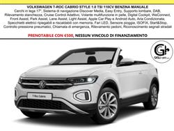 VOLKSWAGEN T-Roc Cabrio Style Camera C.18" Led PDC Navi Cruise