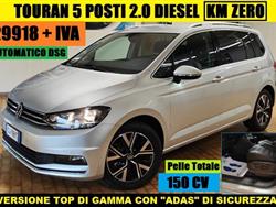 VOLKSWAGEN TOURAN 2.0 TDI 150 CV AUT KM ZERO GARANZIA 2 ANNI