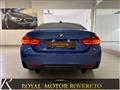 BMW SERIE 4 dA xDrive Coupé Msport BLU ESTORIL/SCARICO S.S. !!