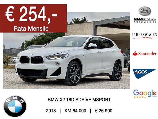 BMW X2 sDrive18d Msport