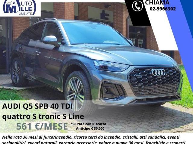 AUDI Q5 SPORTBACK SPB 40 TDI quattro S tronic S line