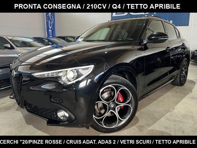 ALFA ROMEO STELVIO 2.2 Td 210CV AT8 Q4 Veloce C."20/PINZE ROSSE/PELLE