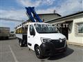 RENAULT MASTER 145CV CASSONE FISSO E GRU+ RADIOCOMANDO ORDINABILE