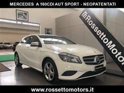 MERCEDES CLASSE A CDI Automatic Sport NEOPATENTATI