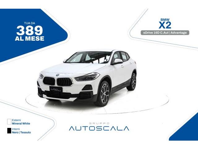 BMW X2 sDrive 16d C. Autom. Advantage #Listino 46.446,63?