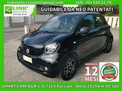 SMART FORFOUR 70 1.0 Passion - NEO PATENTATI - Unico proprietar