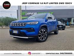 JEEP COMPASS 1.6 Multijet II 130cv Limited 2WD 1.6 mjt Limited 2wd 130cv