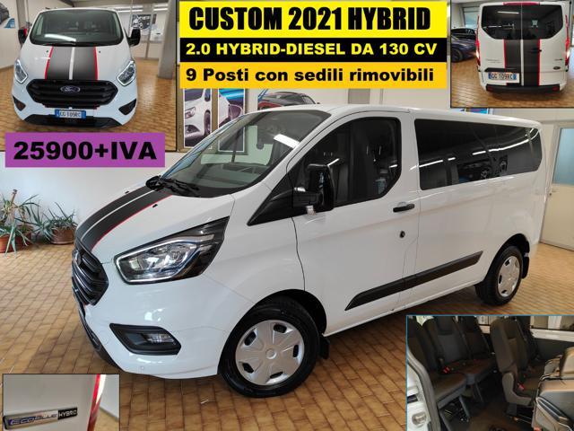 FORD TRANSIT CUSTOM 320 HYBRID 9 POSTI MHEV DIESEL