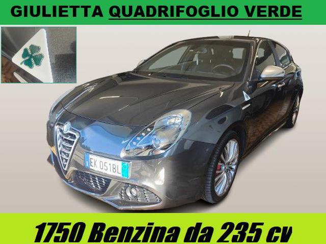 ALFA ROMEO GIULIETTA QUADRIFOGLIO VERDE da 235 cv BENZINA 1750