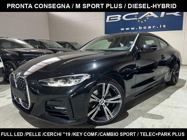 BMW SERIE 4 d 48V Coupé Msport "19 M sport /Navi/led/Pelle/Key