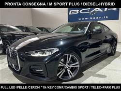 BMW SERIE 4 d 48V Coupé Msport "19 M sport /Navi/led/Pelle/Key