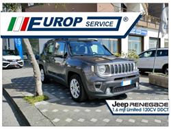 JEEP Renegade 1.6 mjt Limited 120CV ddct